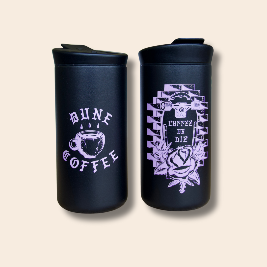 12oz Coffee or Die Tumbler